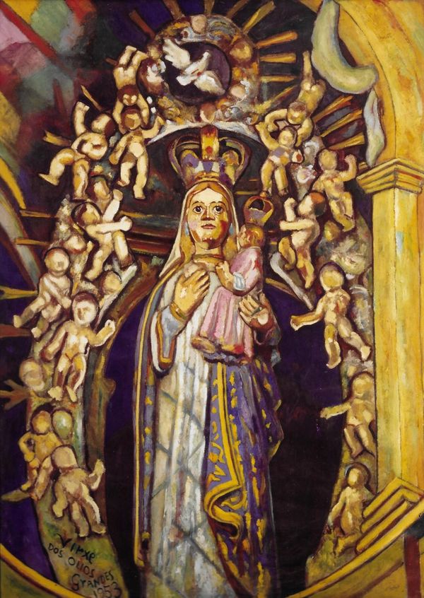 Virxe dos Ollos Grandes, por Tino Grandío