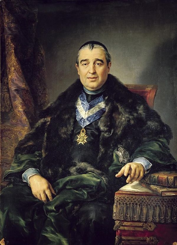 Manuel Fernández Varela. Cadro de Vicente López (1828).